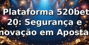 ⭐ Plataforma 520bet 20: Segurança e Inovação em Apostas
